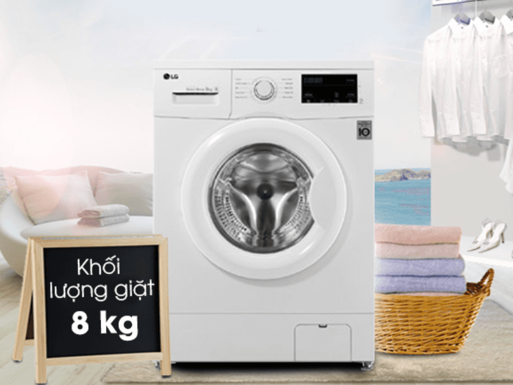 Giá máy giặt LG 8kg bao nhiêu? Chỉ bạn bí quyết mua không lo “bị hớ”