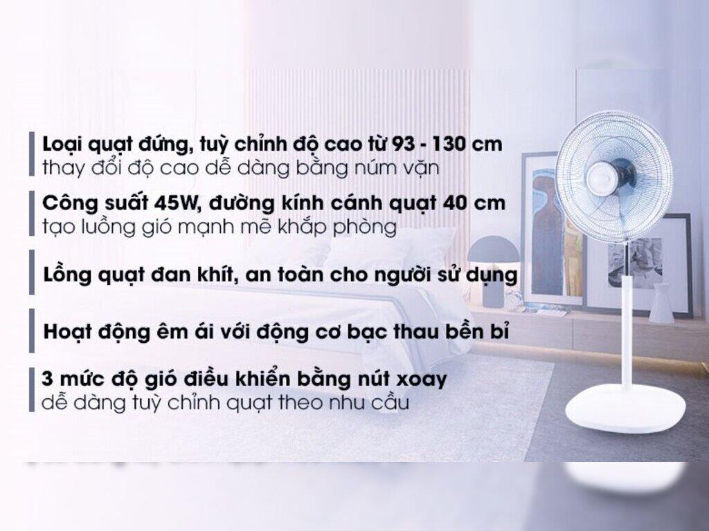 Quạt Cây Asia 3 Cánh D16027-TV0 45W