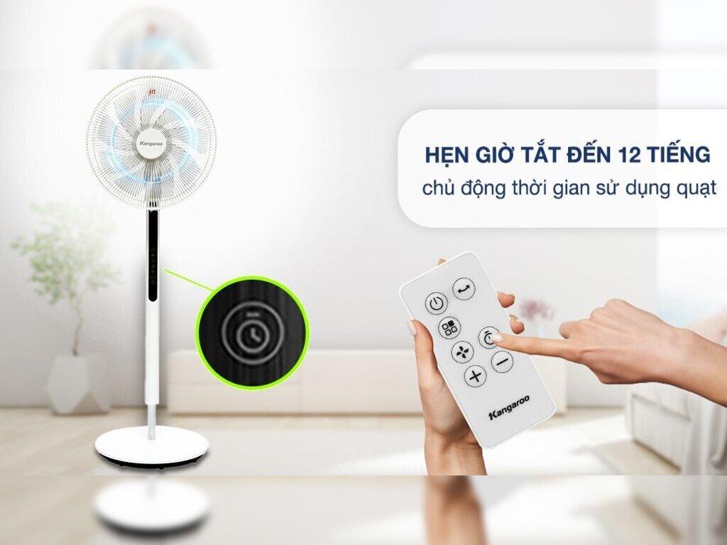 Quạt Cây Kangaroo 9 Cánh DC Inverter KG729 33W