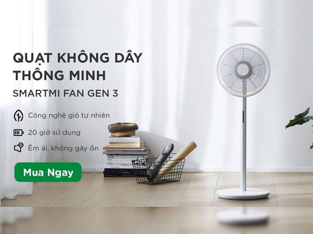 Quạt cây Xiaomi Smartmi Gen 3 Pro Circulation Fan