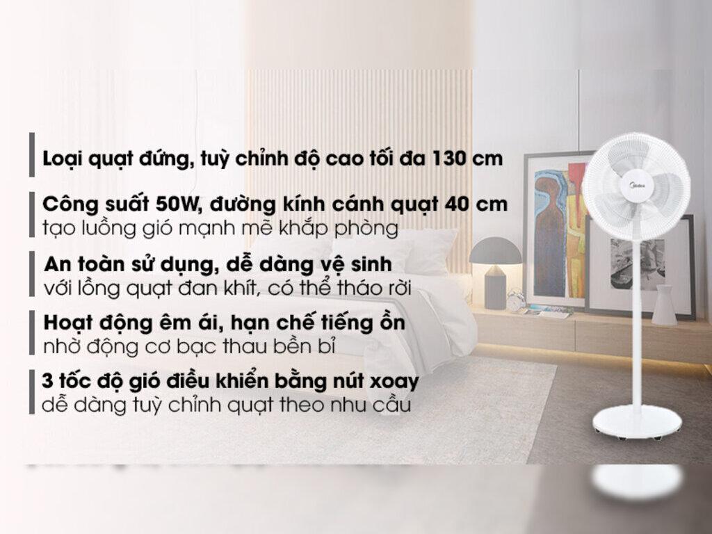 quạt cây điều khiển từ xa