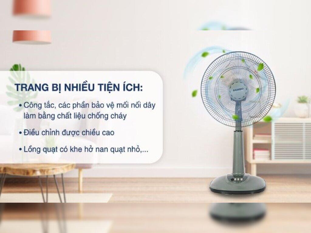 Quạt lửng Senko L1638 : 7 lý do nên đầu tư thiết bị