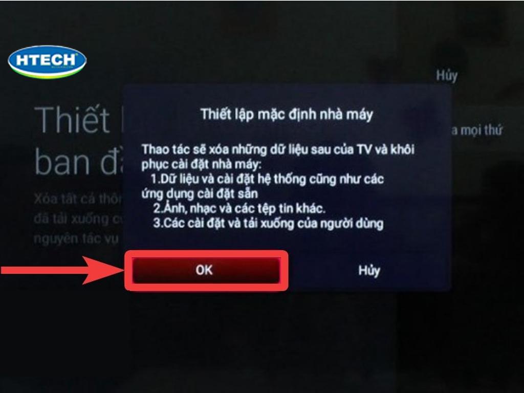 Chạy lại phần mềm tivi TCL khắc phục 80% lỗi? Khi nào cần reset tivi TCL