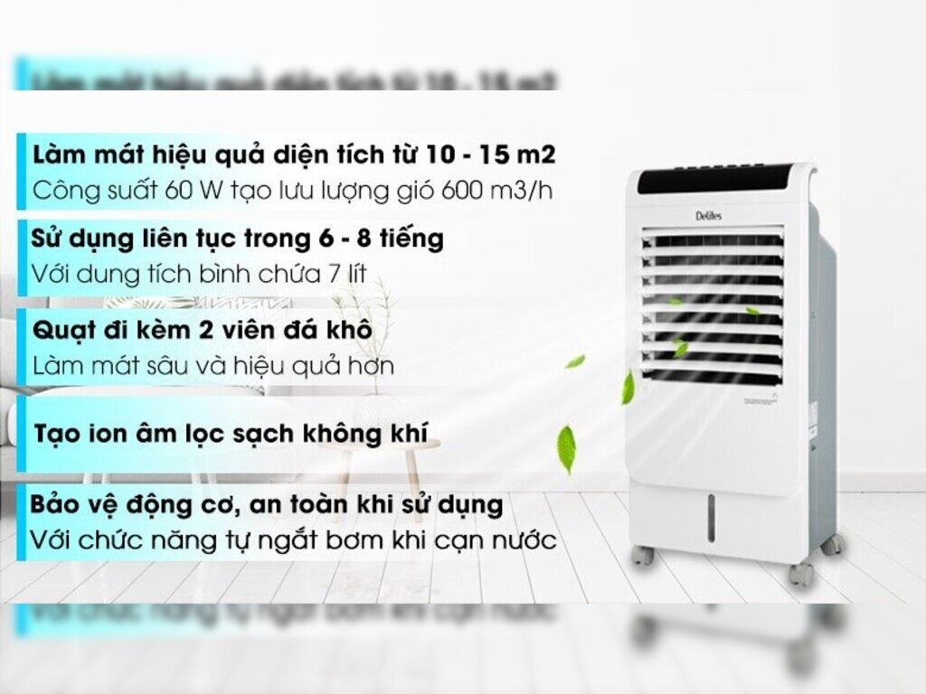 Quạt điều hoà Delites DEL-AC07CR