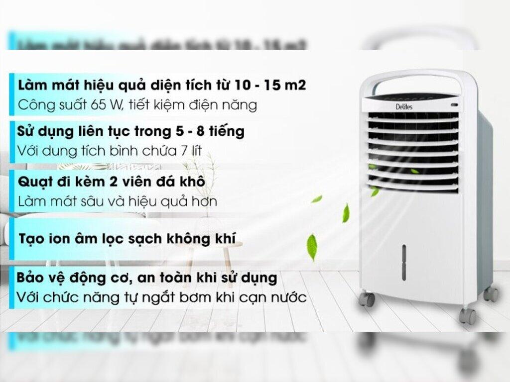 Quạt điều hoà Delites DEL-AC07DR