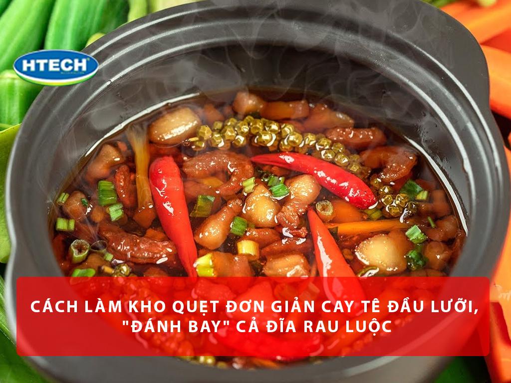 Cách làm kho quẹt đơn giản cay tê đầu lưỡi, "đánh bay" cả đĩa rau luộc