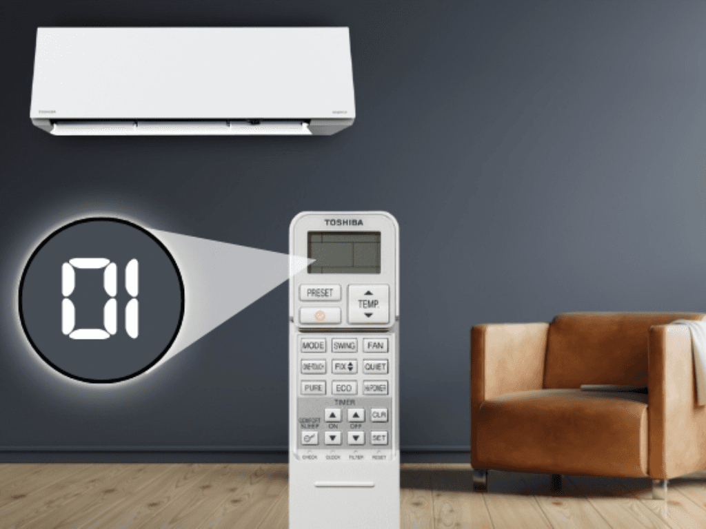 Máy lạnh Toshiba báo lỗi 01? Cẩn thận “mất trắng” tiền điện mà không mát