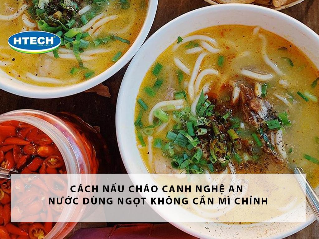 Cách nấu cháo canh Nghệ An nước dùng "sóng sánh" ngọt KHÔNG cần mì chính
