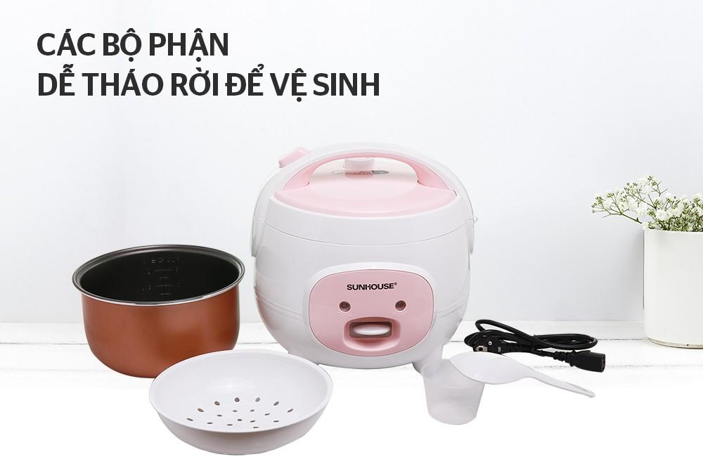 Nồi cơm điện Sunhouse 1.8L SHD8607W-6