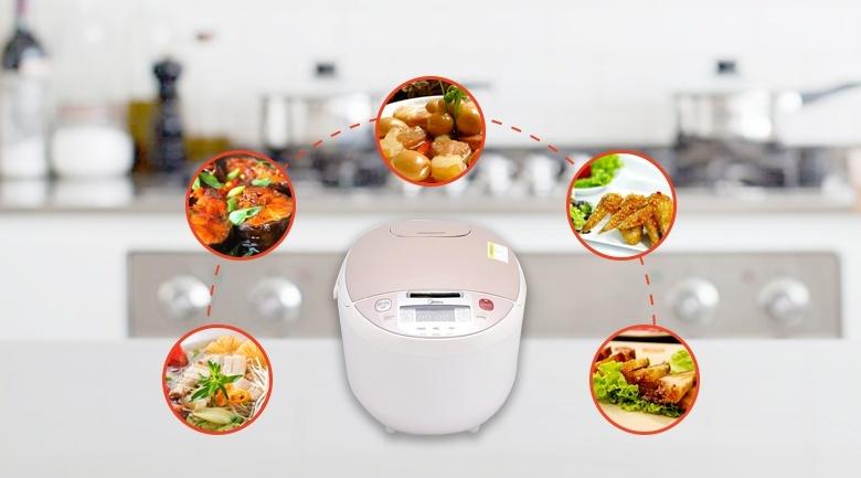 Nồi cơm điện từ Midea MB-FS5018-3