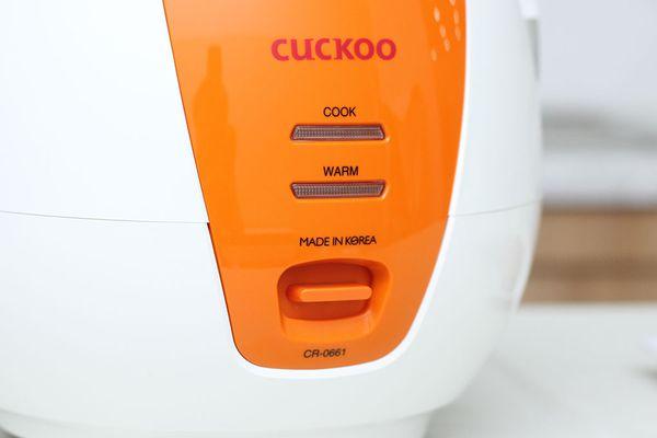 Nồi cơm điện 1.0L Cuckoo CR-0661- Màu Cam-3