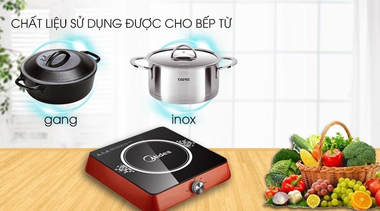 Bếp từ cơ Midea MI-K1917EF(R/G/B) (kèm lẩu)-4