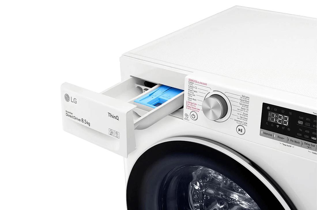 Máy giặt LG lồng ngang thông minh 8,5 Kg FV1408S4W Inverter AI DD-4