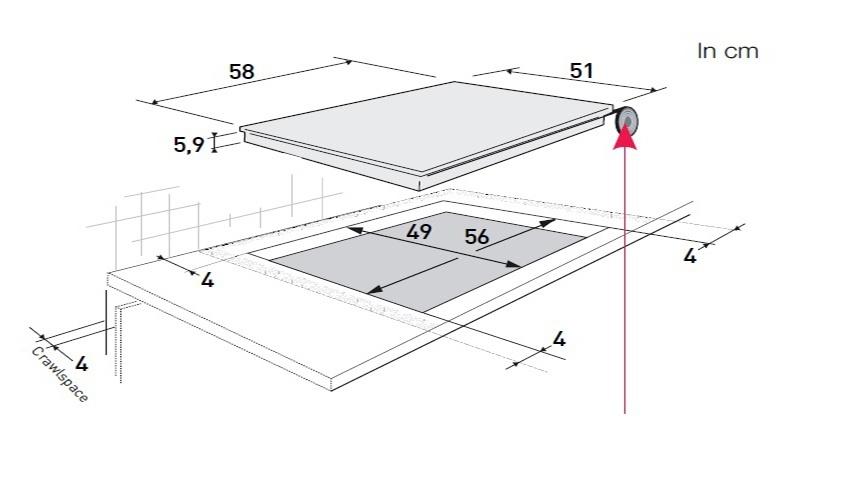 Bếp từ ba bếp Bluestone ICB-6868 7100W-1