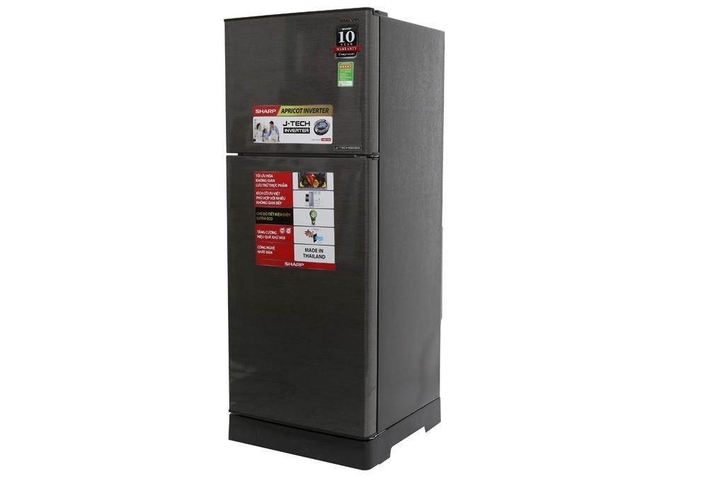 Tủ lạnh Sharp SJ-X201E-SL, 196 Lít, 2 cánh, J-Tech Inverter-1