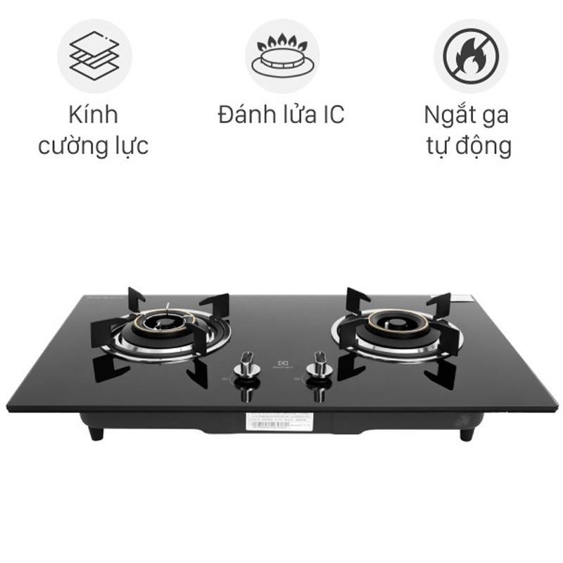 Bếp gas đôi âm kính Electrolux EHG723BA