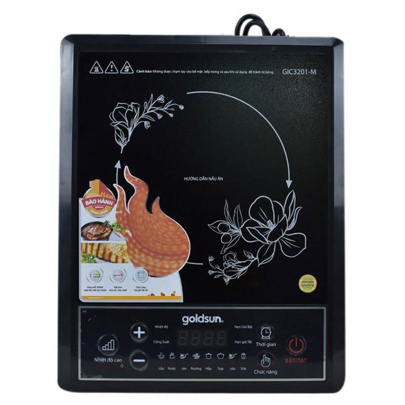 Bếp từ cơ Goldsun GIC3201-M/3211 (kèm lấu)-0