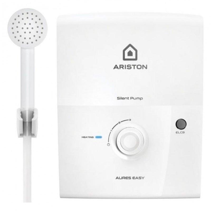 Bình nóng lạnh trực tiếp Ariston 4,5KW Aures Easy 4.5P-0