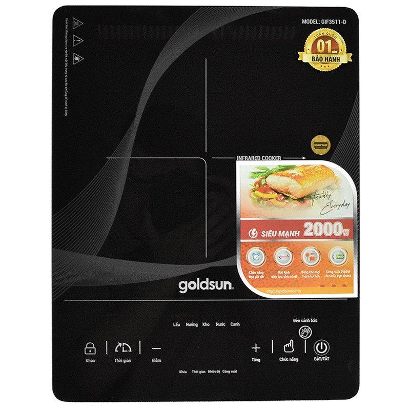 Bếp hồng ngoại cảm ứng Goldsun GIF3511-0
