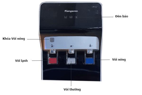 Cây lọc nước nóng lạnh 3 vòi Kangaroo KG62A3-3