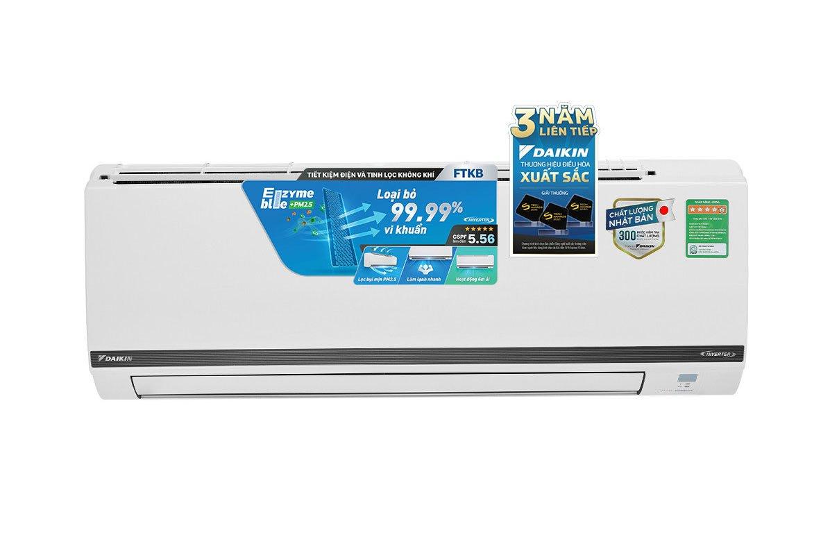 Điều hòa Daikin 1 chiều Inverter 1.5HP-11.900BTU FTKB35WMVMV-2