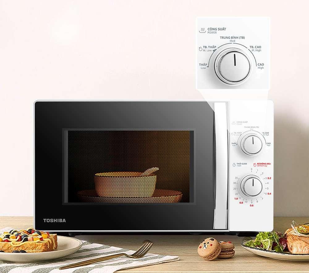 Lò vi sóng cơ 20L Toshiba MWP-MM20P(WH)-0