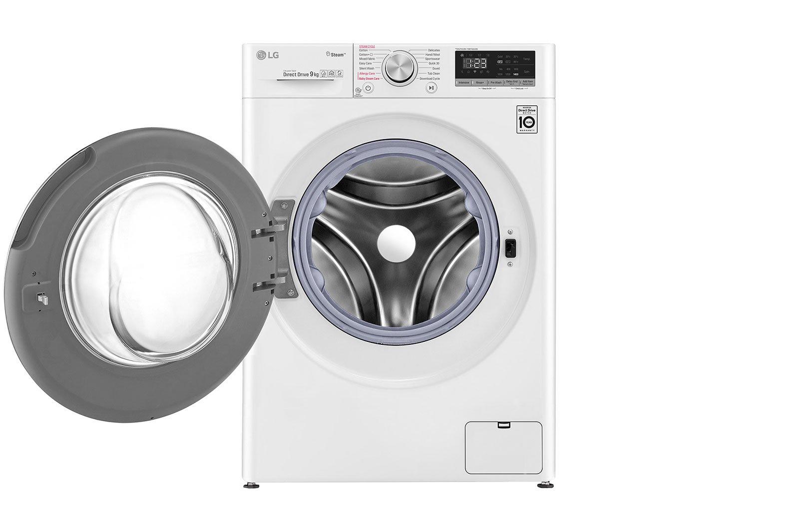 Máy giặt lồng ngang thông minh LG AI DD 9kg FV1409S4W-1