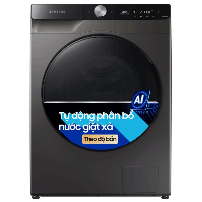 Máy giặt lồng ngang Samsung AI Inverter 14Kg+sấy 8Kg WD14TP44DSB/SV-0