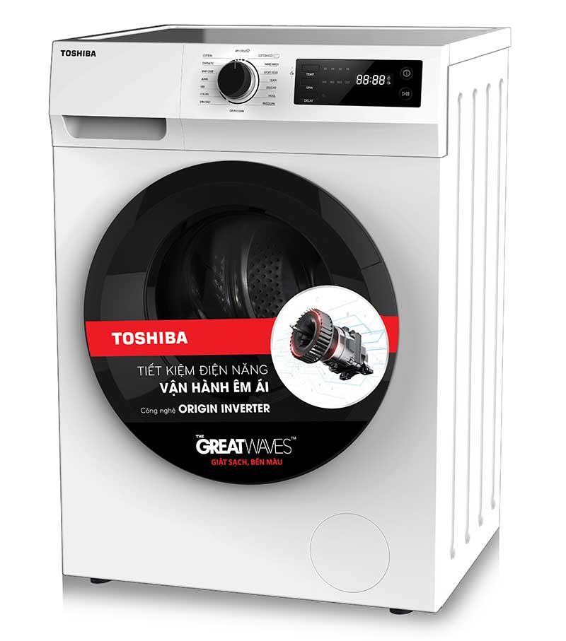 Máy giặt lồng ngang Toshiba Inverter 7,5Kg TW-BK85S2V(WK)-1