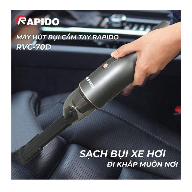 Máy hút bụi cầm tay Rapido RVC-70P-1