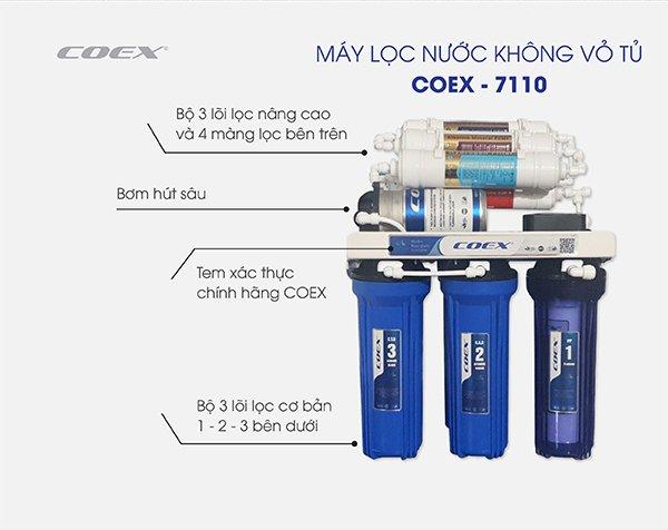 Máy Lọc Nước Coex 10 cấp Hydrogen WP-7110 KV-3