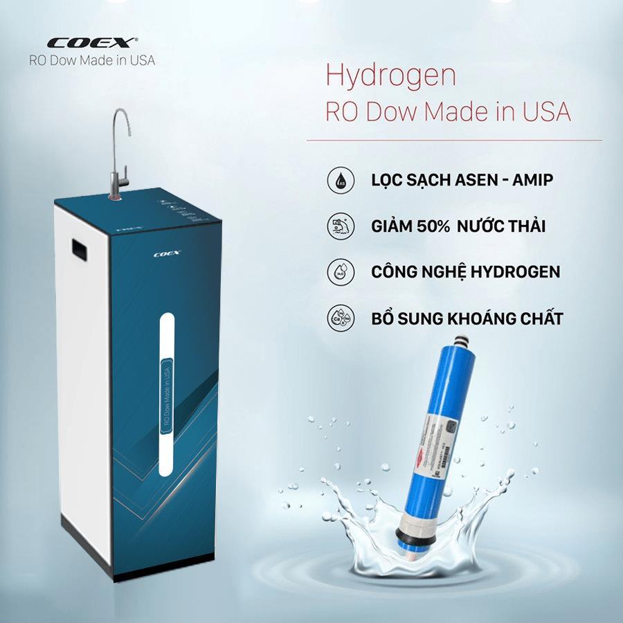 Máy Lọc Nước Coex 8 cấp Hydrogen WP-7211X (Slim-Blue)-1