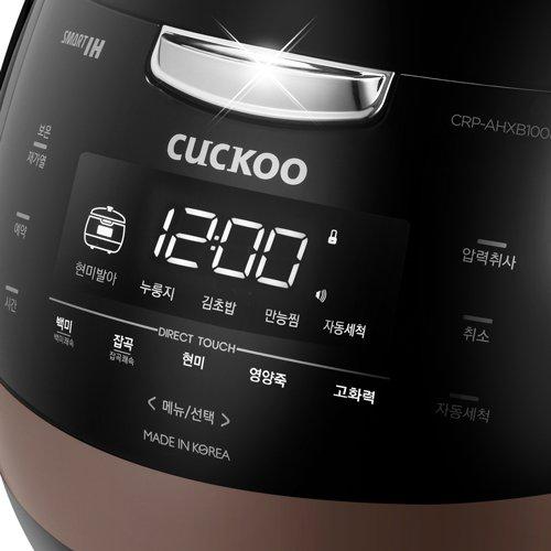 Nồi cơm áp suất điện tử cao tần 1,8L Cuckoo CRP-AHXB1008F/BKBRVNCV- Korean-2