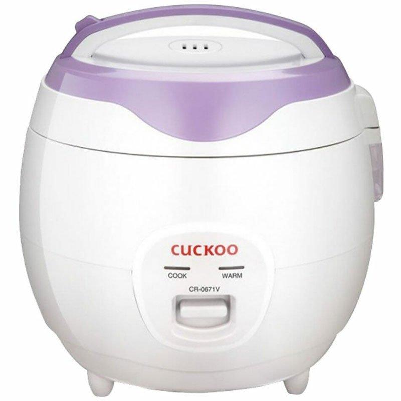 Nồi cơm điện 1 lít Cuckoo CR-0671V (Màu tím)-0