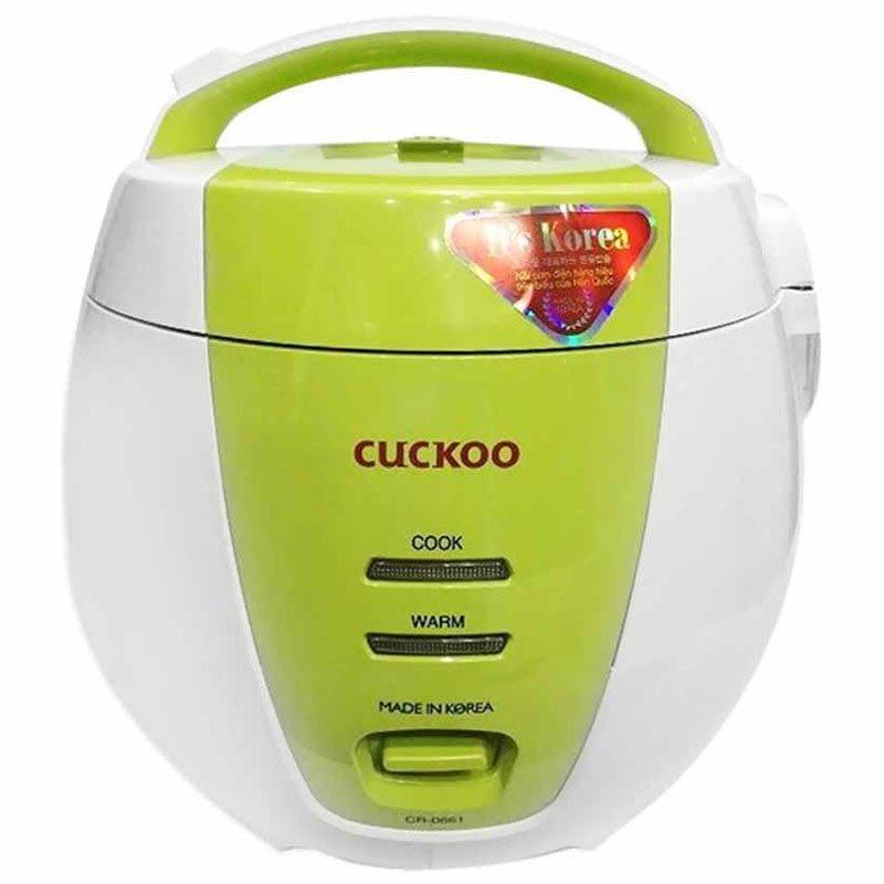 Nồi cơm điện 1.0L Cuckoo CR-0661- Màu Xanh-0