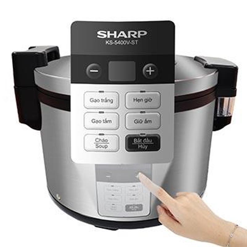 Nồi cơm điện 5,4L Sharp KS-5400V-ST-3