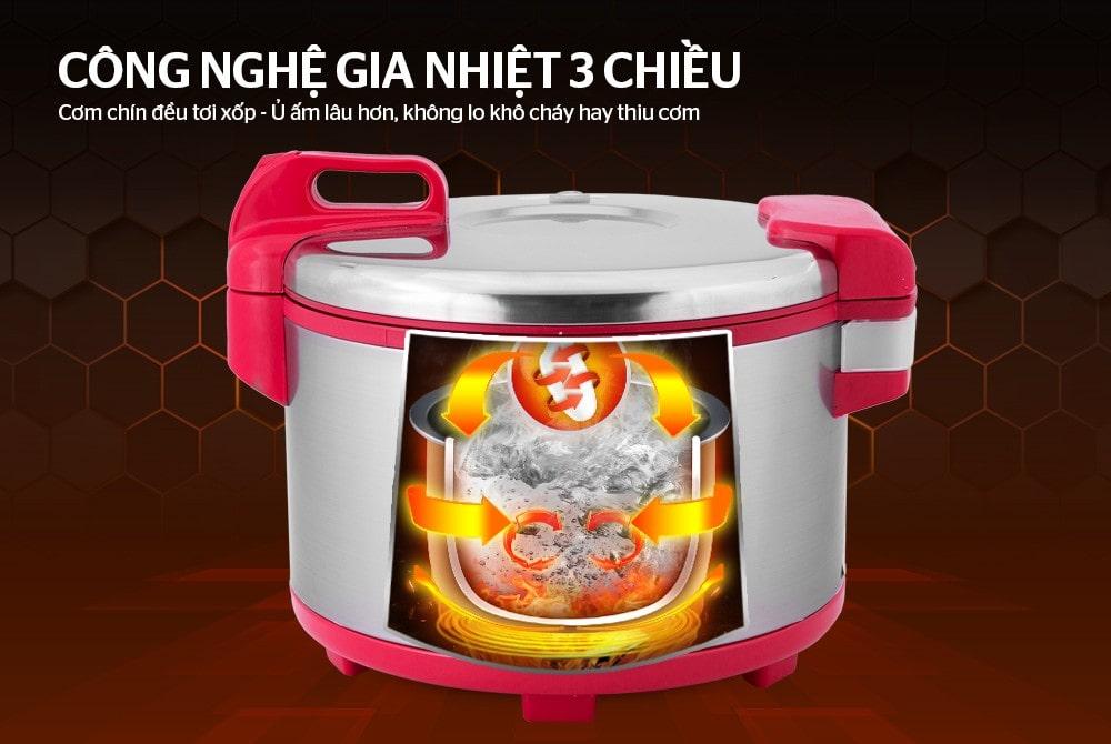 Nồi cơm điện 5.6L Sunhouse SH866-4