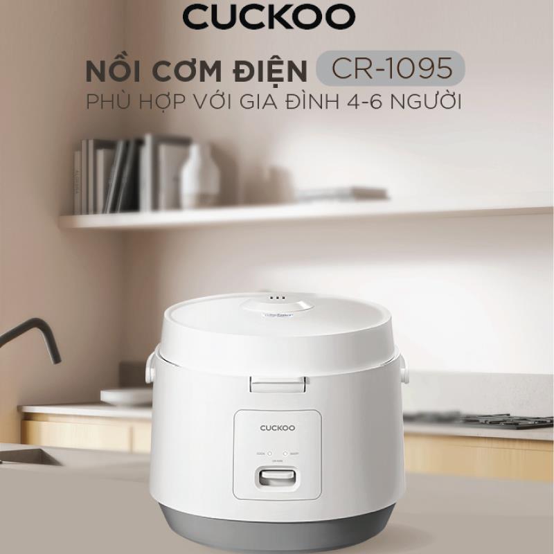 Nồi cơm điện cơ 1,8L Cuckoo CR-1095/WHVNCV-1