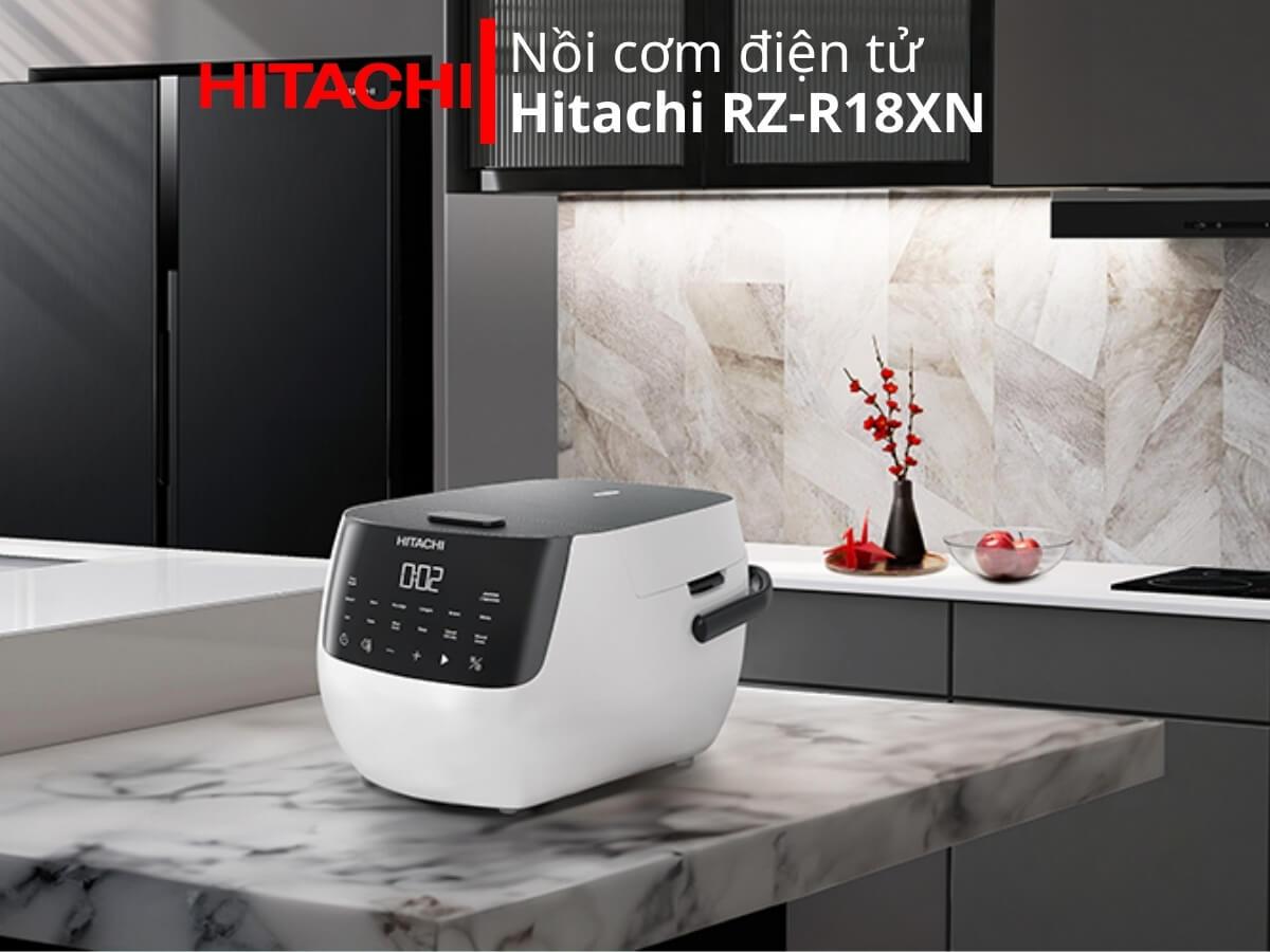 Nồi cơm điện tử 1,8L Hitachi RZ-R18XN(W)-1