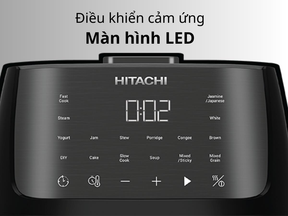 Nồi cơm điện tử 1,8L Hitachi RZ-S18VN(BK)-2