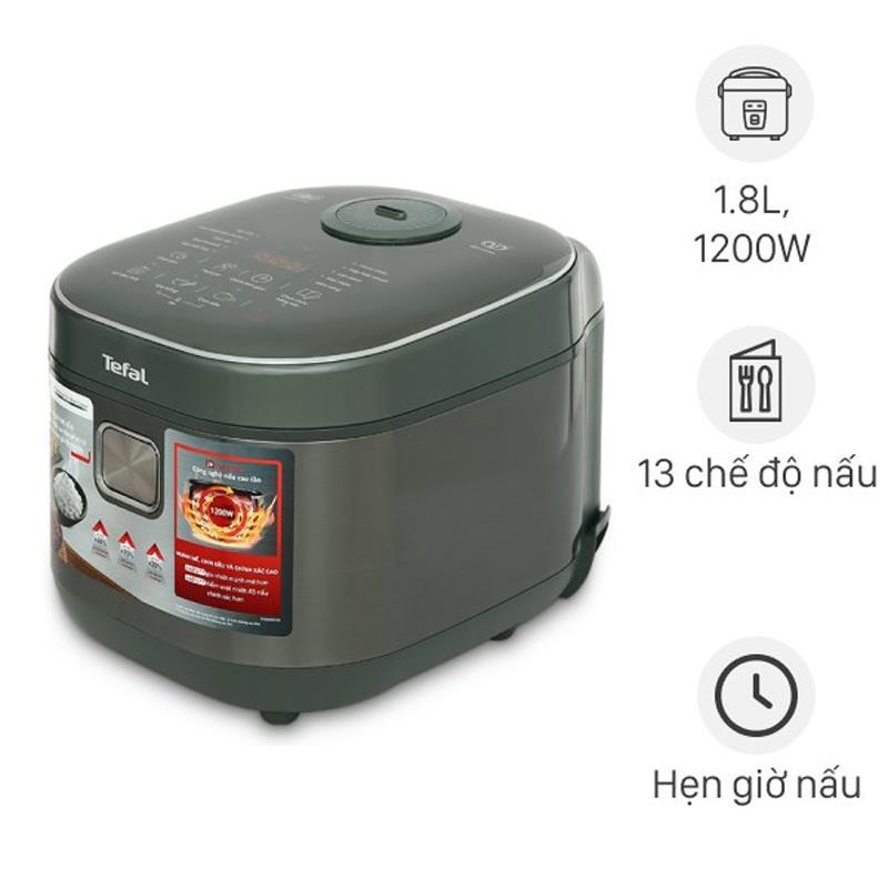 Nồi cơm điện cao tần 1,8L Tefal RK818A68-0