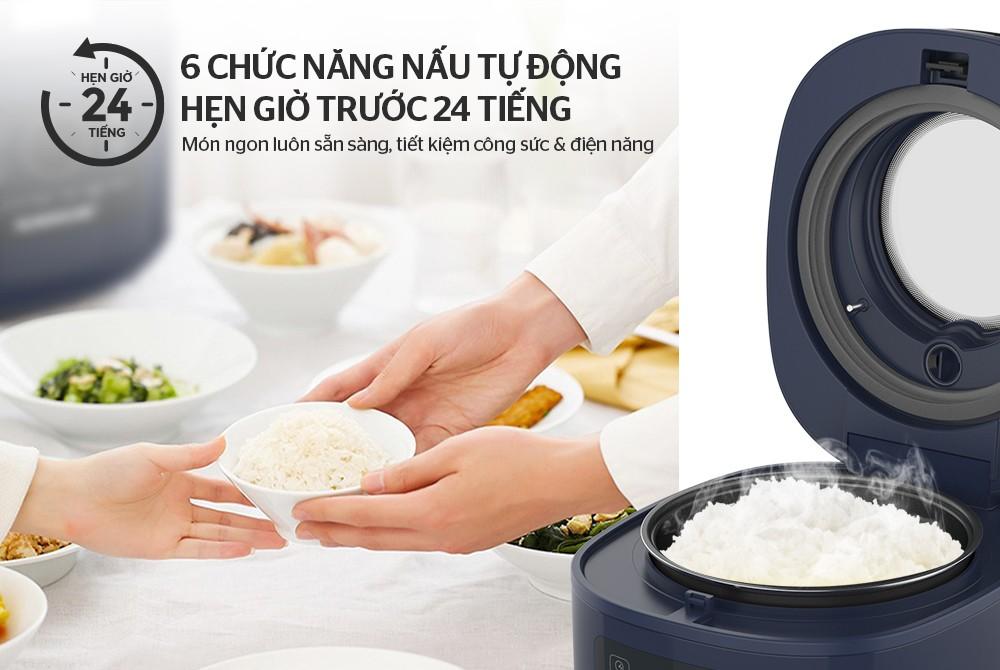 Nồi cơm điện tử 1L Sunhouse SHD8802-3