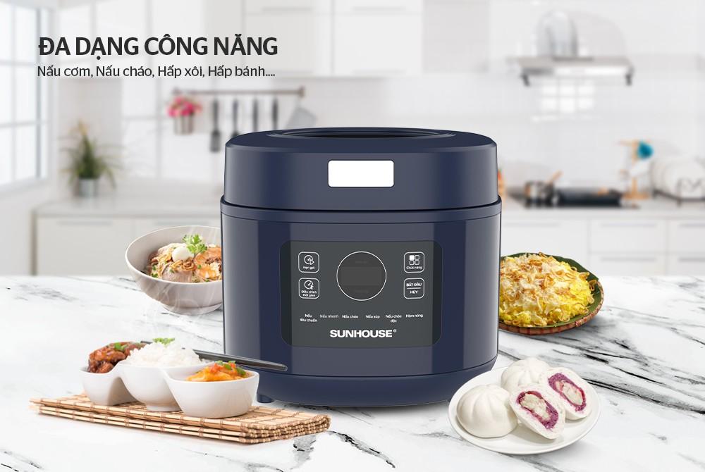 Nồi cơm điện tử 1L Sunhouse SHD8802-2