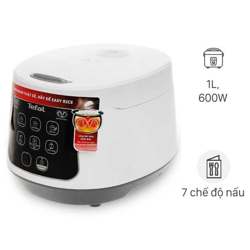 Nồi cơm điện tử 1L Tefal Easy Rice Compact RK730168