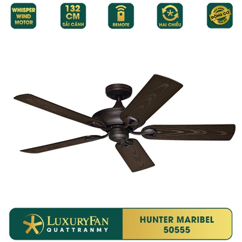 Quạt Trần Luxuryfan Hunter Maribel 50555-0