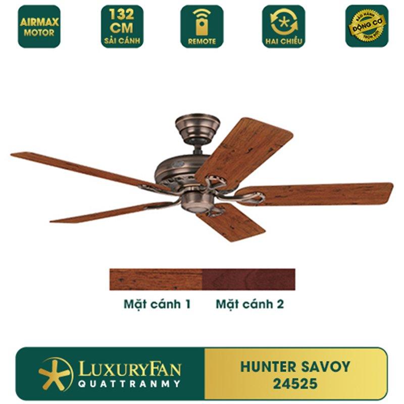 Quạt Trần Luxuryfan Hunter Savoy 24525-0