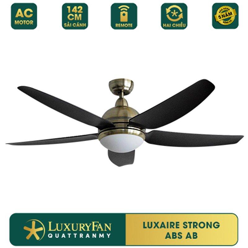 Quạt Trần Luxuryfan Luxaire - Strong St565-Ac/Abs-E27-0