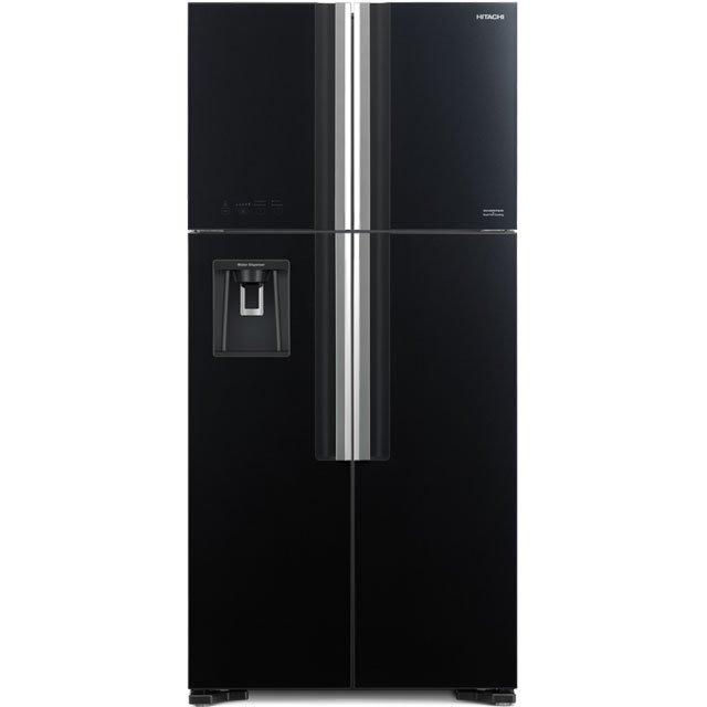 Tủ lạnh 4 cánh Inverter 540 Lít HITACHI R-FW690PGV7X (GBK) (Đen)-0