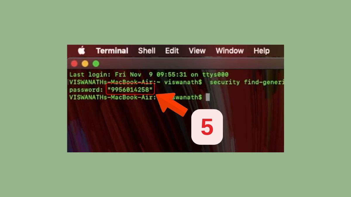 Cách xem mật khẩu Wifi trên máy tính MAC - bước 3.1
