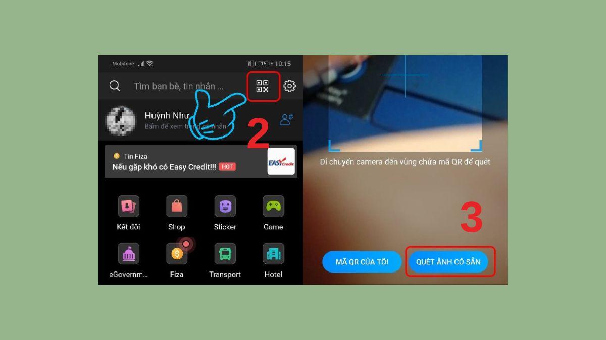 Cách xem mật khẩu Wifi trên điện thoại Android mã QR - bước 2